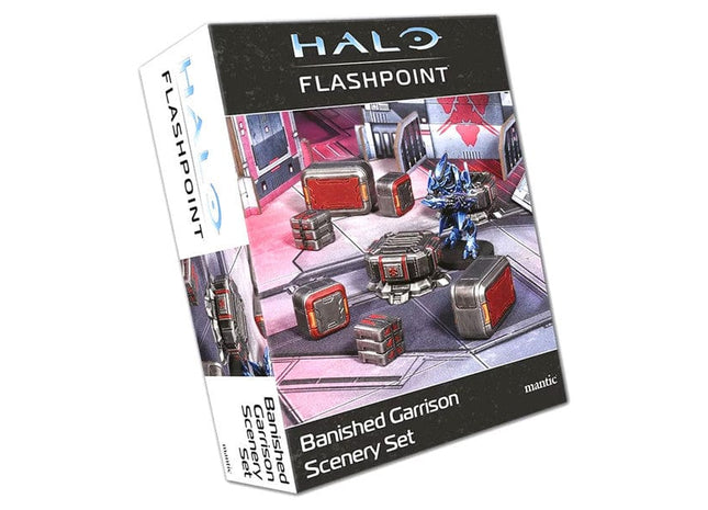 Gamers Guild AZ Halo: Flashpoint HALO: Flashpoint: Banished Garrison Scenery Set (Pre-Order) ACD Distribution