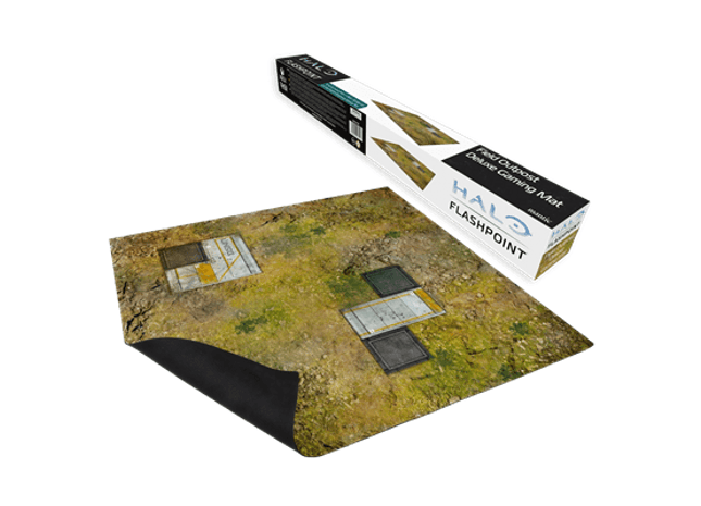 Gamers Guild AZ Halo: Flashpoint Halo: Flashpoint - Field Outpost Deluxe Gaming Mat (Pre-Order) ACD Distribution