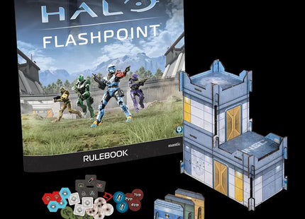 Gamers Guild AZ Halo: Flashpoint HALO: Flashpoint: Game Rulebook Pack (Pre-Order) AGD