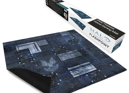 Gamers Guild AZ Halo: Flashpoint Halo: Flashpoint - UNSC Firebase Deluxe Gaming Mat (Pre-Order) ACD Distribution