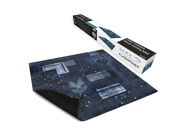 Gamers Guild AZ Halo: Flashpoint Halo: Flashpoint - UNSC Firebase Deluxe Gaming Mat (Pre-Order) ACD Distribution
