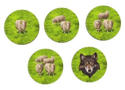 Gamers Guild AZ Hans im Gluck Carcassonne: Expansion 9 - Sheep & Shepherds (V3.1) (Pre-Order) Asmodee