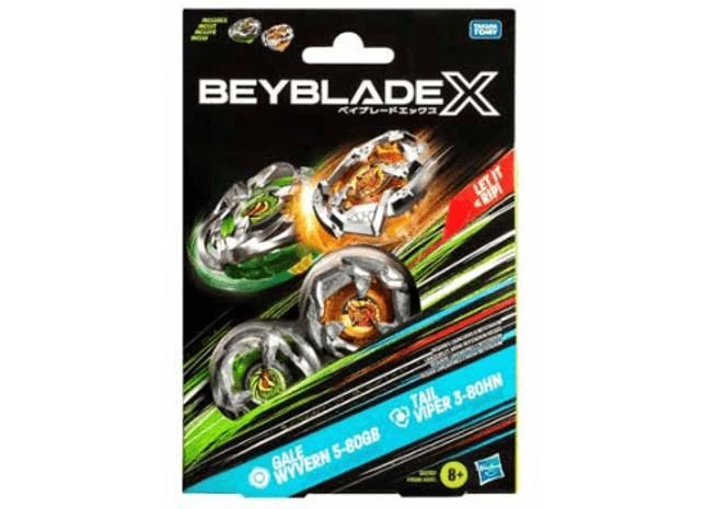 Gamers Guild AZ Hasbro Beyblade: X: 2-Pack Assortment ACD Distribution