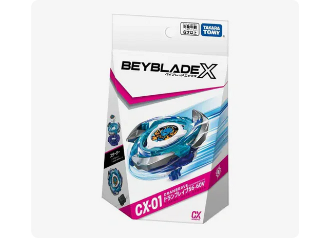 Gamers Guild AZ Hasbro Beyblade X: Booster - CX-01 DranBrave S6-60V Discontinue