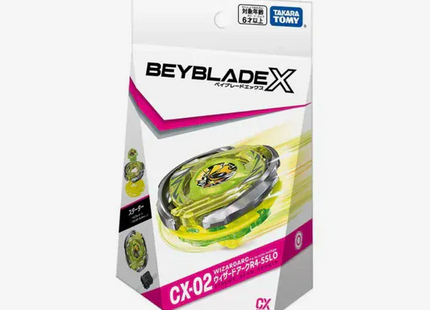 Gamers Guild AZ Hasbro Beyblade X: Booster - CX-02 WizardArc R4-55LO Discontinue