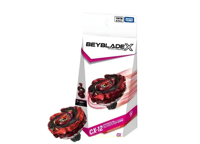 Gamers Guild AZ Hasbro Beyblade X: Booster Set - CX-12 Phoenix Flare Z9-80WW Discontinue