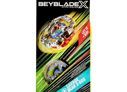 Gamers Guild AZ Hasbro Beyblade X: Booster Set - Savage Bear 3-60S Discontinue