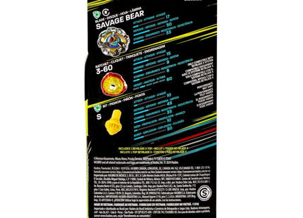 Gamers Guild AZ Hasbro Beyblade X: Booster Set - Savage Bear 3-60S Discontinue
