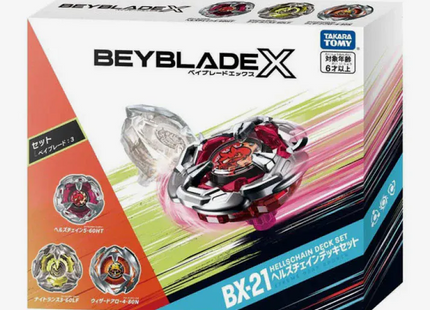 Gamers Guild AZ Hasbro Beyblade X: BX-21 - Hells Chain Battle Deck Set B Mall Of Toys