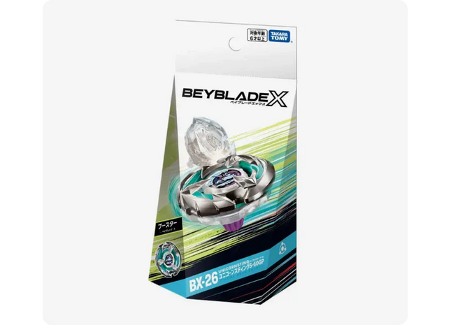 Gamers Guild AZ Hasbro Beyblade X: BX-26 Booster - Unicorn Sting 5-60GP Mall Of Toys