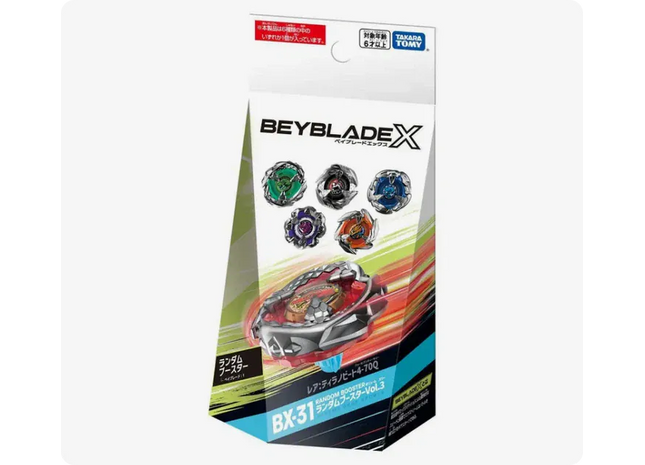 Gamers Guild AZ Hasbro Beyblade X: BX-31 Random Booster Vol.3 Mall Of Toys