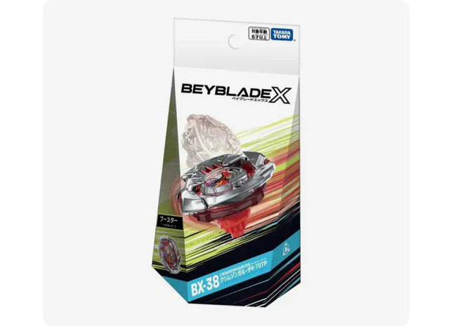 Gamers Guild AZ Hasbro Beyblade X: BX-38 Booster - Crimson Garuda 4-70TP Mall Of Toys