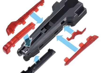 Gamers Guild AZ Hasbro Beyblade X: BX-42 Rubber Custom Grip - Gunmetal Discontinue