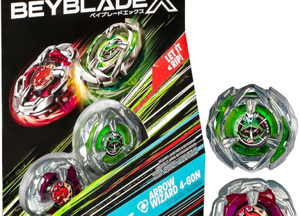 Gamers Guild AZ Hasbro Beyblade X: Chain Incendio 5-60HT vs. Arrow Wizard 4-60N Discontinue