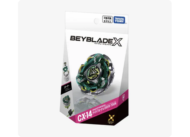 Gamers Guild AZ Hasbro Beyblade X CX-14 Knight Fortress GV8-70UN Discontinue
