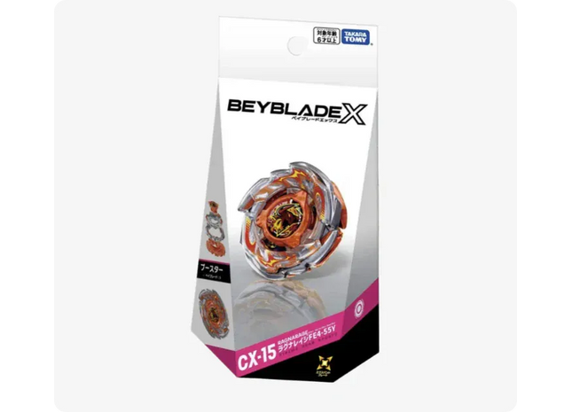 Gamers Guild AZ Hasbro Beyblade X CX-15 Ragna Rage FE4-55Y Discontinue