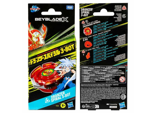 Gamers Guild AZ Hasbro Beyblade: X: Dranzer Spiral 3-80T ACD Distribution