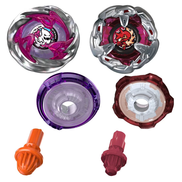 Beyblade X Dual Pack: Chain Incendio 5-60HT vs. Circle Ghost 0