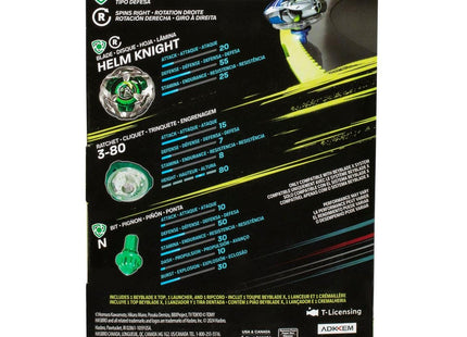 Gamers Guild AZ Hasbro Beyblade: X: Helm Knight 3-80N Starter Set ACD Distribution