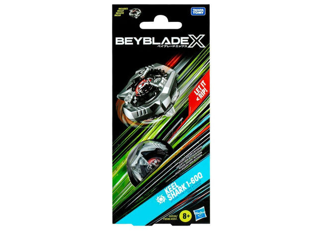 Gamers Guild AZ Hasbro Beyblade X: Keel Shark 1-60Q Booster Pack Discontinue