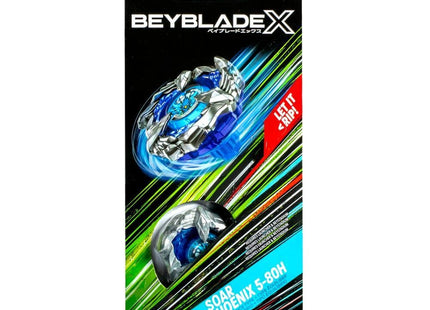 Gamers Guild AZ Hasbro Beyblade X: Soar Phoenix 5-80H Booster Pack Discontinue