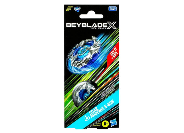 Gamers Guild AZ Hasbro Beyblade X: Soar Phoenix 5-80H Booster Pack Discontinue