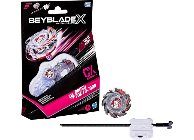 Gamers Guild AZ Hasbro Beyblade X: Starter Set - Brush Fox J 9-70GR Discontinue