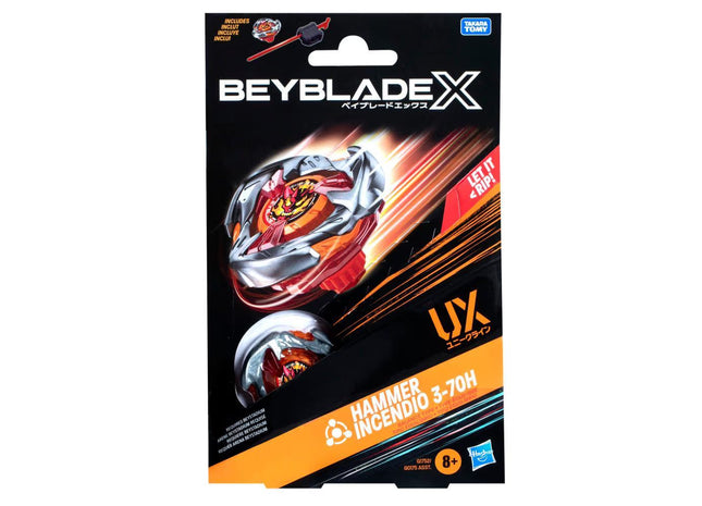Gamers Guild AZ Hasbro Beyblade X: Starter Set - Hammer Incendio 3-70H ACD Distribution