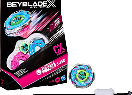 Gamers Guild AZ Hasbro Beyblade X: Starter Set - Wriggle Kraken S 3-850 Discontinue