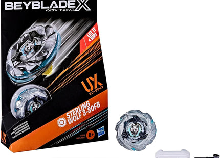 Gamers Guild AZ Hasbro Beyblade: X: Sterling Wolf 3-80FB Starter Set ACD Distribution