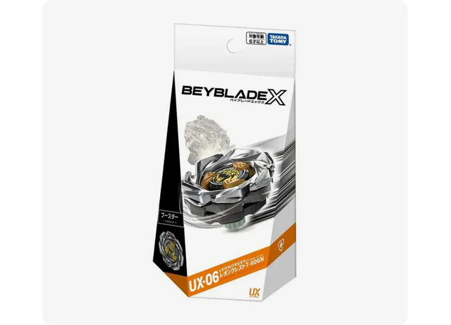 Gamers Guild AZ Hasbro Beyblade X UX-06 Booster - Booster Leon Crest 7-60GN Mall Of Toys