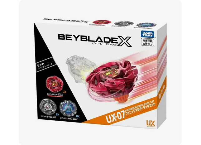 Gamers Guild AZ Hasbro Beyblade X UX-07 - Phoenix Rudder Battle Deck Set Mall Of Toys