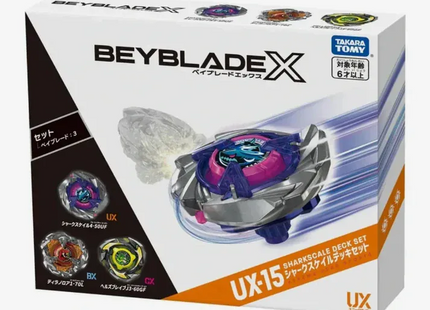 Gamers Guild AZ Hasbro Beyblade X UX-15 - SharkScale Battle Deck Set Mall Of Toys