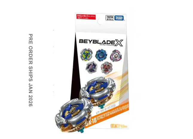 Gamers Guild AZ Hasbro Beyblade X: UX-18 Mummy Curse Random Booster (Pre-Order) Discontinue