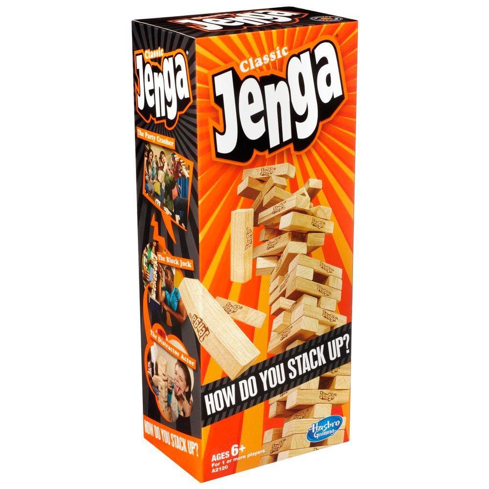 ジェンガ Jenga Amazon.com: Official Hasbro Games Jenga Game | Digital Die
