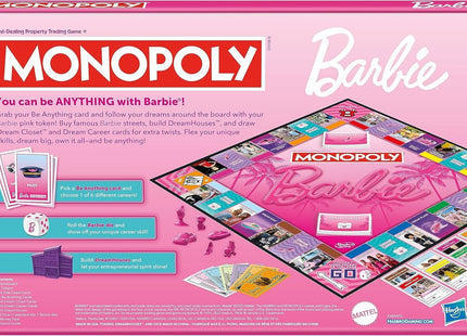 Gamers Guild AZ Hasbro Monopoly: Barbie Edition Hasbro