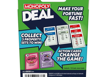 Gamers Guild AZ Hasbro Monopoly Deal Card Game: Refresh ACD Distribution