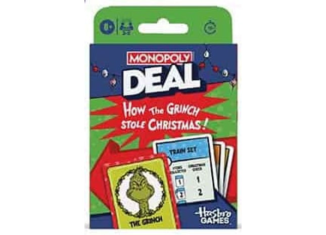 Gamers Guild AZ Hasbro Monopoly Deal: How The Grinch Stole Christmas (Pre-Order) AGD