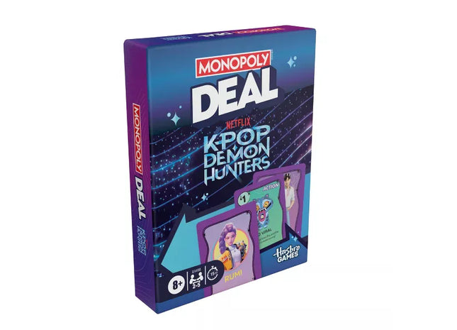 Gamers Guild AZ Hasbro Monopoly Deal: K-POP Demon Hunters (Pre-Order) Southern Hobby