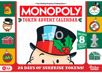 Gamers Guild AZ Hasbro Monopoly: Token Advent Calendar AGD