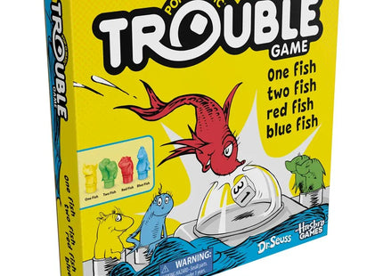 Gamers Guild AZ Hasbro Trouble: Dr. Seuss - One Fish Two Fish Red Fish Blue Fish (Pre-Order) ACD Distribution