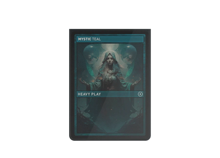 Gamers Guild AZ Heavy Play LLC CURV Sleeves: Standard 100ct - Mystic Teal (Pre-Order) Southern Hobby