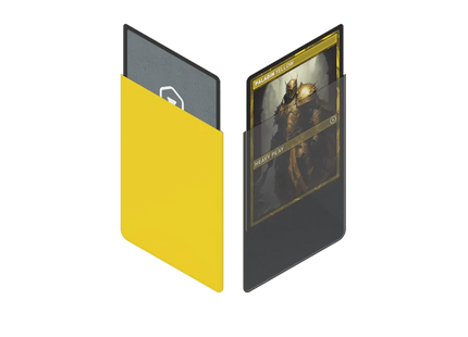 Gamers Guild AZ Heavy Play LLC CURV Sleeves: Standard 100ct - Paladin Yellow (Pre-Order) Southern Hobby