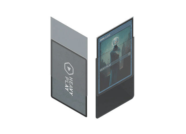 Gamers Guild AZ Heavy Play LLC CURV Sleeves:  Standard 100ct - Seer Clear AGD