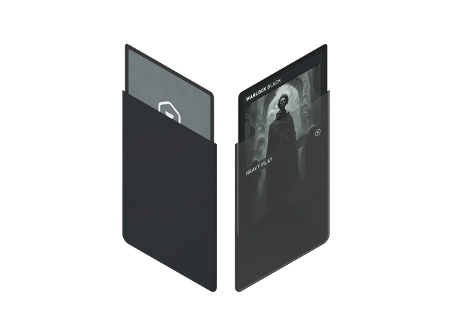 Gamers Guild AZ Heavy Play LLC CURV Sleeves: Standard 100ct - Warlock Black AGD