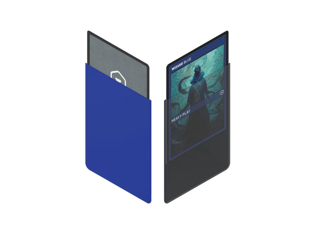 Gamers Guild AZ Heavy Play LLC CURV Sleeves: Standard 100ct - Wizard Blue AGD