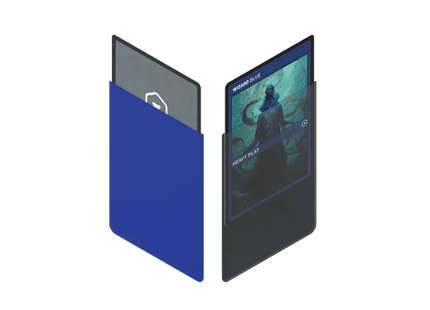 Gamers Guild AZ Heavy Play LLC CURV Sleeves: Standard 100ct - Wizard Blue - Black Friday AGD