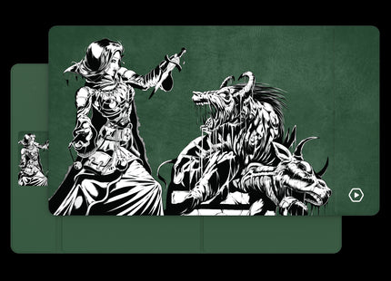 Gamers Guild AZ Heavy Play LLC Heavy Play: ETB Playmat Art Masters - Beast Within by Phil Stone Southern Hobby