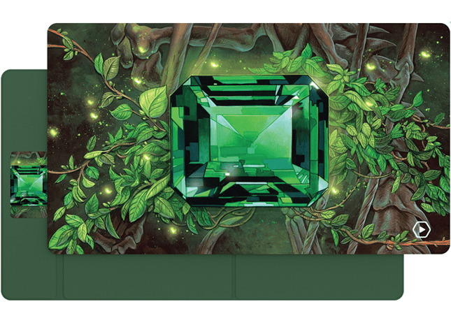 Gamers Guild AZ Heavy Play LLC Heavy Play: ETB Playmat Art Masters - Chris Seaman Emerald AGD