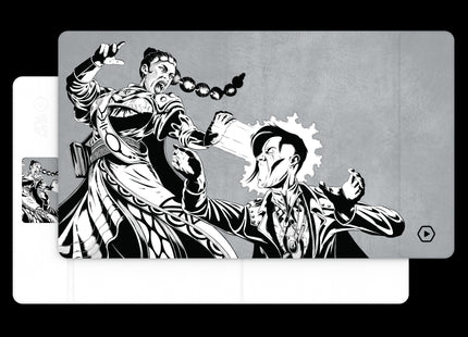 Gamers Guild AZ Heavy Play LLC Heavy Play: ETB Playmat Art Masters - Silence by Phil Stone AGD